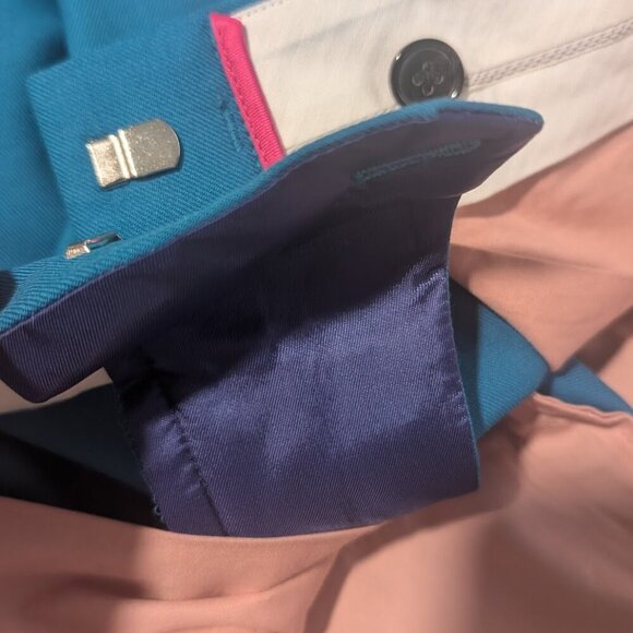 Paul Smith | 'A Suit To Travel In' Slim-Fit Wool Trousers in Teal - Picture 15 of 15